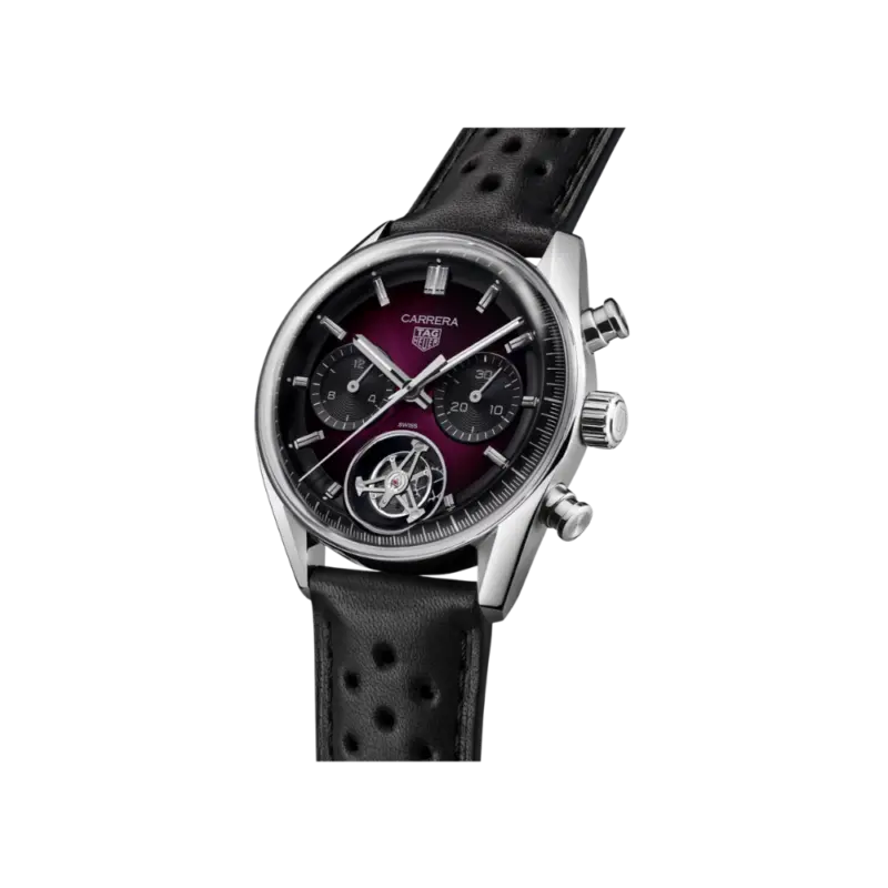 TAG Heuer Carrera Chronograph Tourbillon REF# CBS5017.FC6605 - Image 2