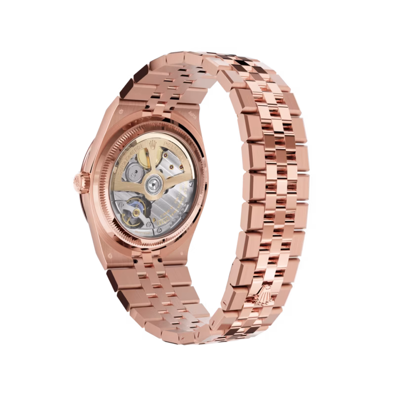 Rolex Land-Dweller 40  Oyster, 40 mm, Everose gold and diamonds  Reference 127385TBR - Image 3