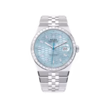 Rolex Land-Dweller 40 Oyster, 40 mm, platinum and diamonds  Reference 127386TBR